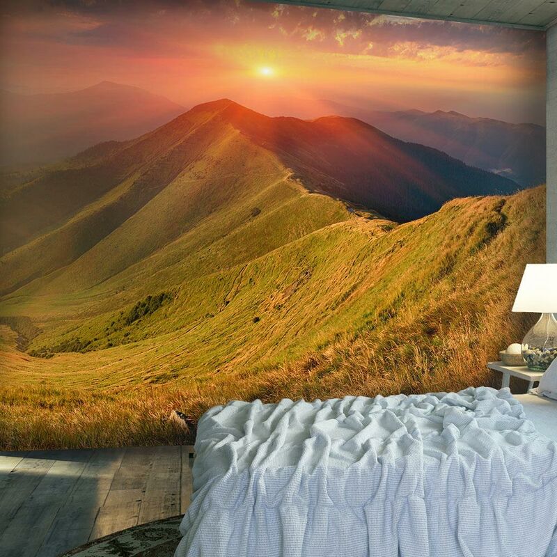 Fotomurale - Paesaggio Dautunno, Carpazi 350x270cm...