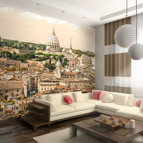 Fotomurale - Roma Panorama Carta Da Parato Erroi