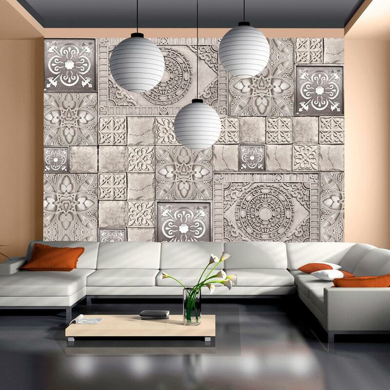 Fotomurale - Stone Tile 400x280cm Carta da Parato