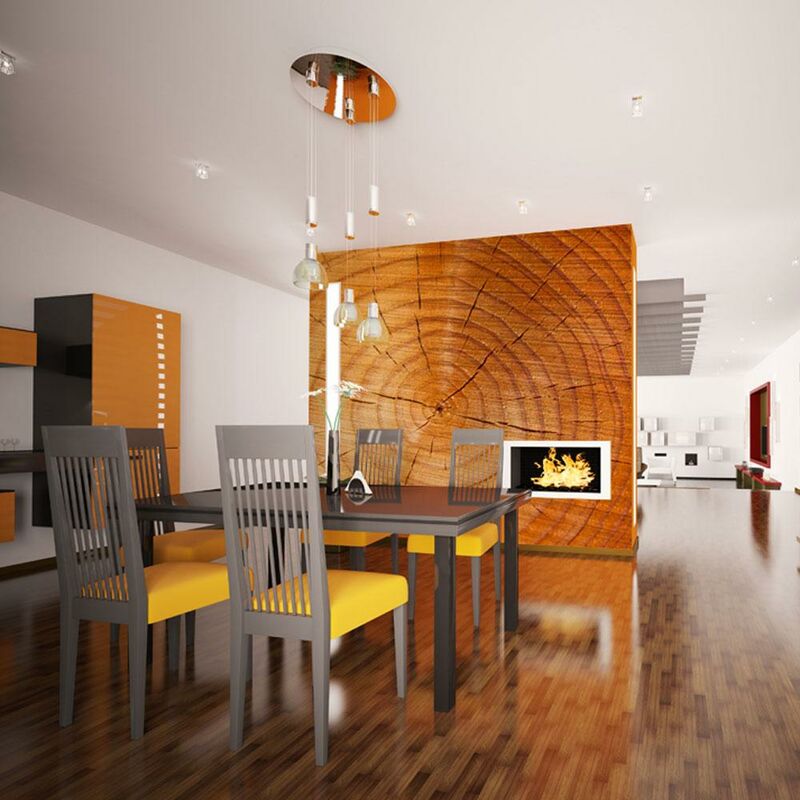 Erroi - Fotomurale - Tronco Dalbero con Anelli