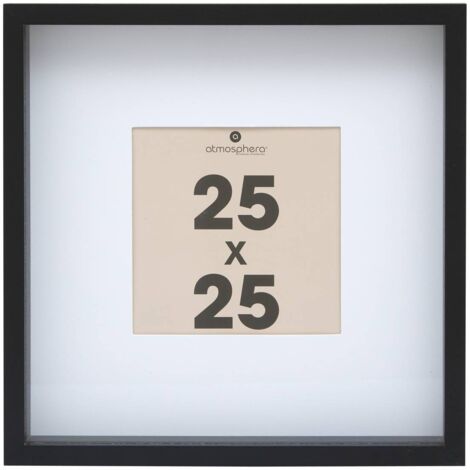Fotorahmen Axel 25x25cm schwarz - Atmosphera créateur d'intérieur