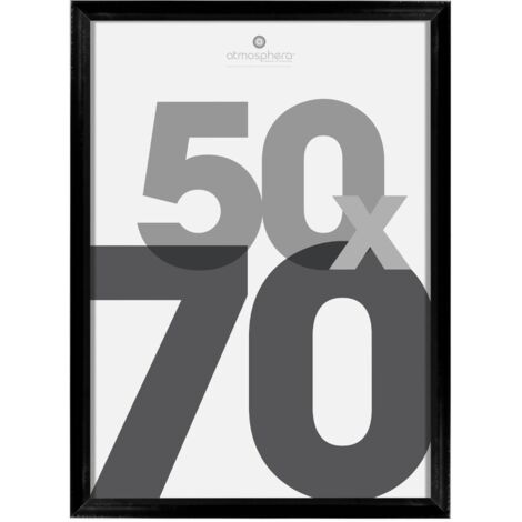Fotorahmen Lise - Glas - schwarz - 50x70 cm