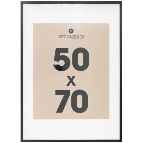 Fotorahmen Manu schwarz 50x70cm - Atmosphera créateur d'intérieur