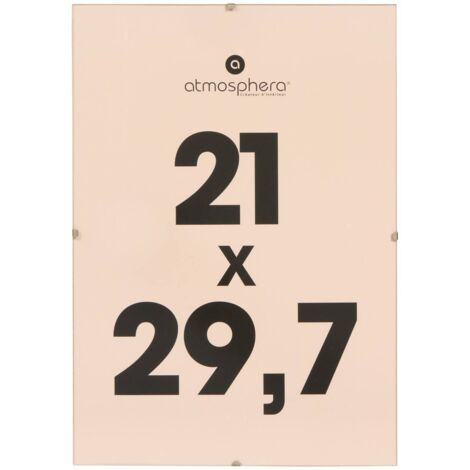 Fotorahmen Sully transparent 21x29,7cm - Atmosphera créateur d'intérieur