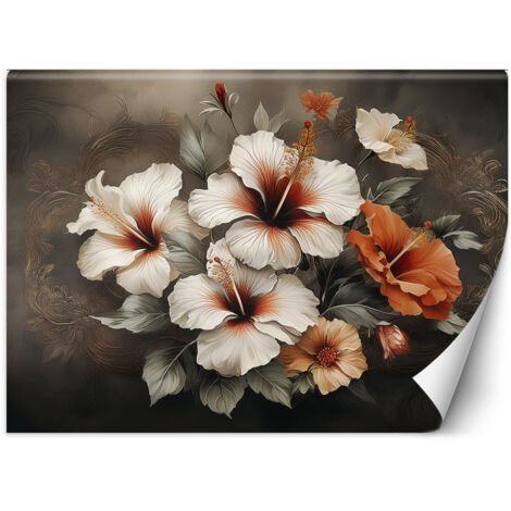 Fototapete 3D abstrakte Blume 100x70 cm