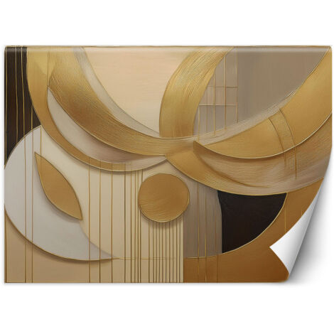 Fototapete Abstraktion Formen 3D 100x70 cm