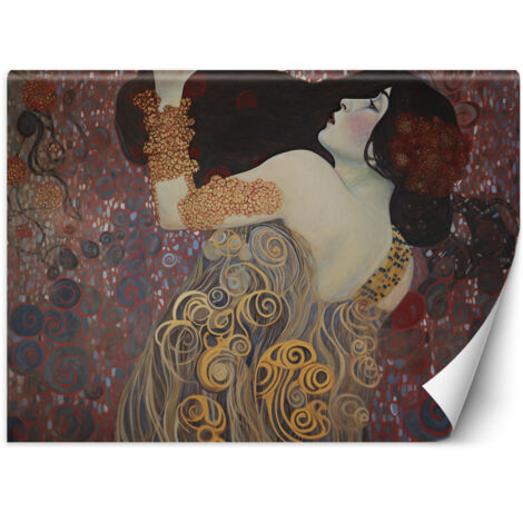 Fototapete Abstraktion mit Frau - G. Klimt 100x70 cm