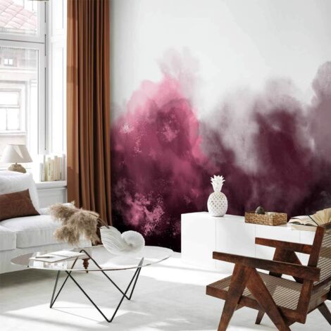 Fototapete – Aquarellvariante – Rot