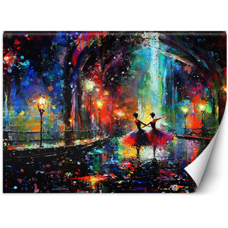 Fototapete Ballerinas Musik Tanz 100x70 cm