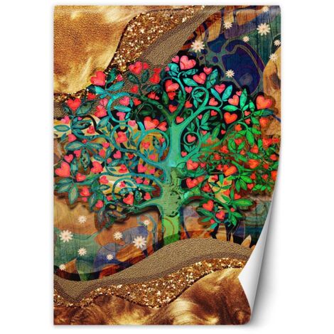 Fototapete Baum des Lebens Klimt 100x140 cm