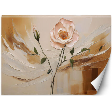 Fototapete Blume Abstraktion Minimalist 150x105 cm