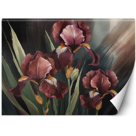 Fototapete Blumen Pflanzen Botanik 100x70 cm