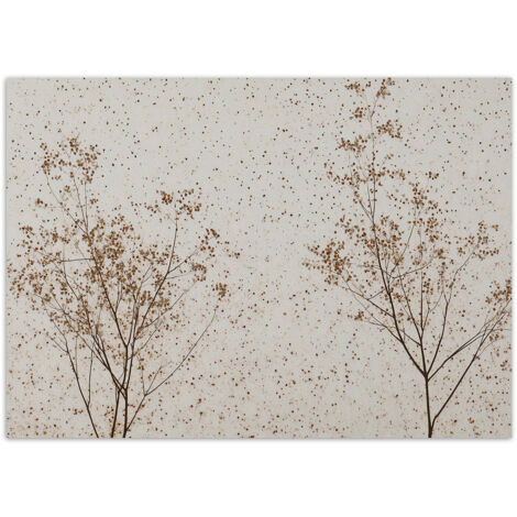 Fototapete Büsche mit Blumen 100x70 cm