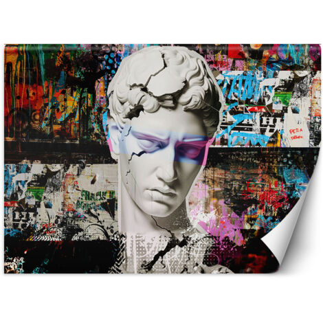 Fototapete Bunte Graffiti-Skulptur 150x105 cm