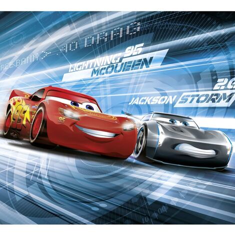 Fototapete Cars Simulation 184x254 cm Rot Komar - Rot
