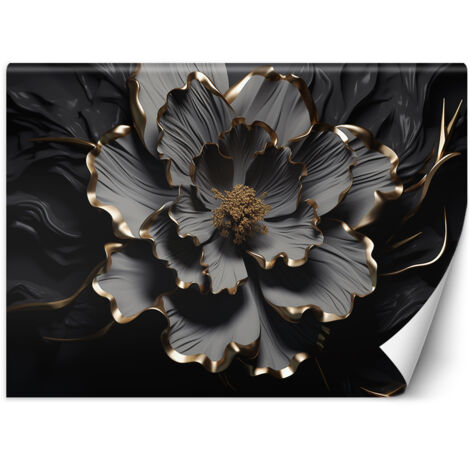 Fototapete Dunkle Lotosblume 100x70 cm