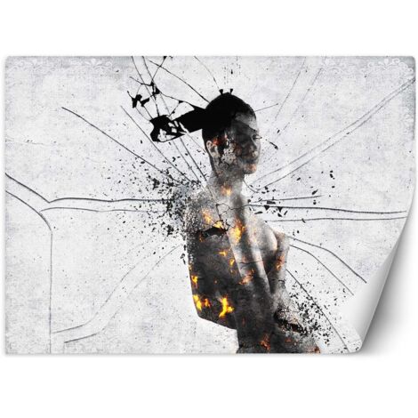 Fototapete Frau Modern Abstrakt 3d 100x70 cm