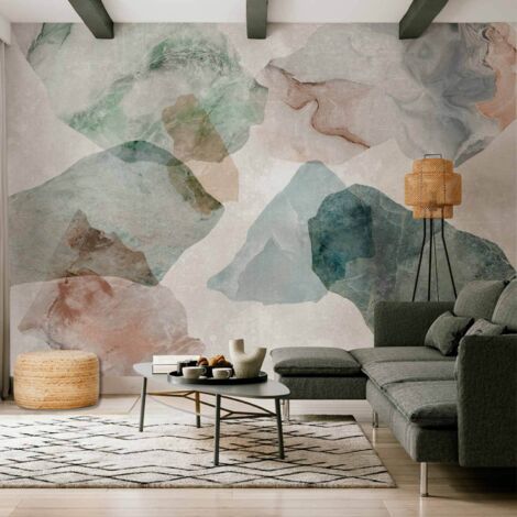 Fototapete – Frühlingsterrazzo – erste Variante