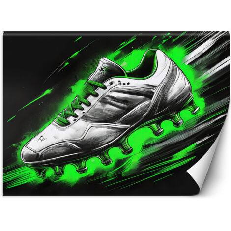 Fototapete Fußball Kork 200x140 cm