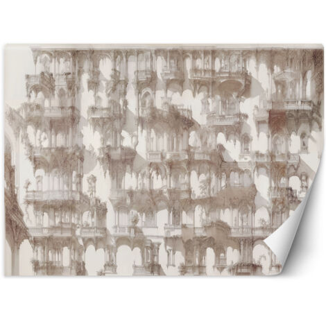 Fototapete Gebäude Architektur abstrakt 100x70 cm