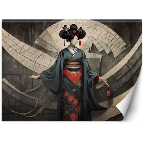 Fototapete Geisha 450x315 cm