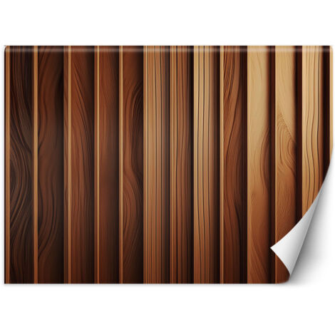 Fototapete Holzstruktur braun 100x70 cm