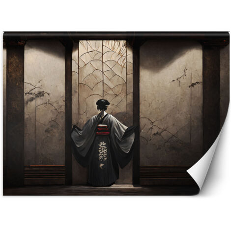 Fototapete Japanische Geisha 100x70 cm