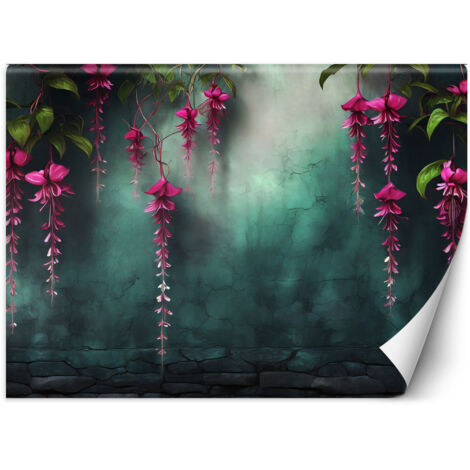 Fototapete Lila Blumen 100x70 cm