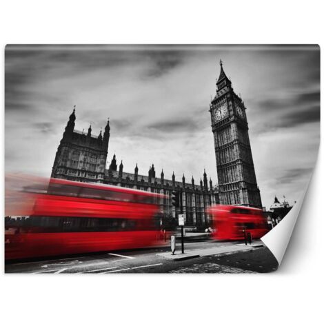 Fototapete London Bus 100x70 cm