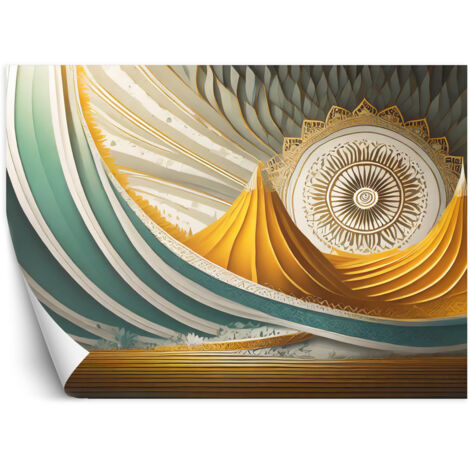 Fototapete Mandala Orientalische Abstraktion 100x70 cm