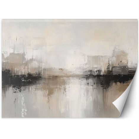 Fototapete Moderne grau-beige Abstraktion 150x105 cm