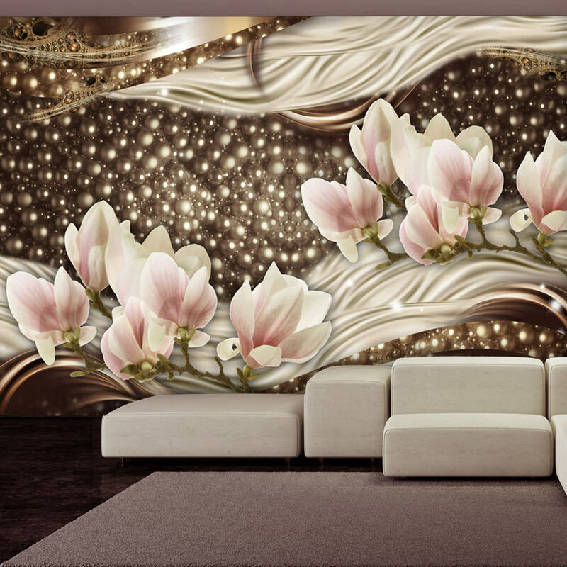 Fototapete Pearls and Magnolias cm 400x280 - Artgeist