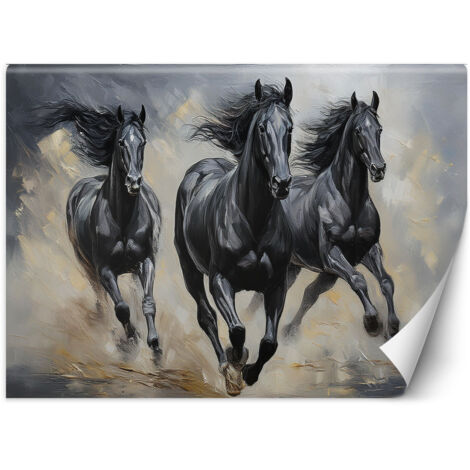 Fototapete Pferde im Galopp 100x70 cm