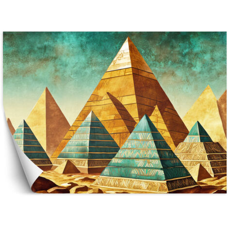 Fototapete Pyramiden Ägypten Abstraktion 250x175 cm