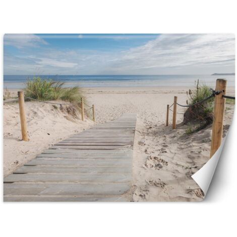 Fototapete, Road to the Beach Landschaft – 254x184