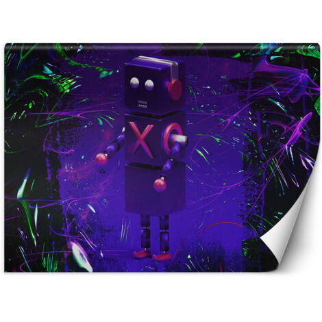 Fototapete Roboter für Spielersymbole 400x280 cm