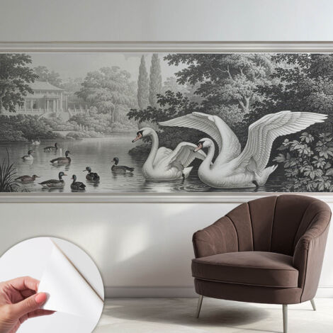 Fototapete Selbstklebend - trendige Wanddeko - Schlafzimmer - Wohnzimmer Die Eleganz der Natur 250x104 cm