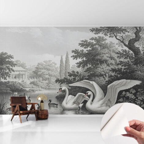 Fototapete Selbstklebend - trendige Wanddeko - Schlafzimmer - Wohnzimmer Die Eleganz der Natur 416x254 cm