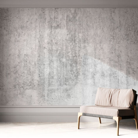 Fototapete Selbstklebend - Wanddekoration - Wandfolie - 3D Tapete Wand - Wohnungsdeko Betonwand 312x219 cm