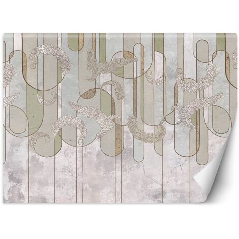 Fototapete, skandinavische minimalistische Abstraktion in Beige – 100x70