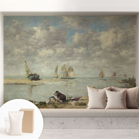 Fototapete Tapete Vliestapete mit Kleber Büro Wandgestaltung - Wanddekoration Wohnzimmer Meereslandschaften 208x146 cm