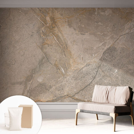 Fototapete Tapete Vliestapete mit Kleber Büro Wandgestaltung - Wanddekoration Wohnzimmer Natürliche Eleganz 312x219 cm