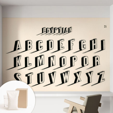 Fototapete - Tapete Vliestapete mit Kleber - Wandtapete Moderne Wandbild Schlafzimmer Wohnzimmer Vintage-Stil 152x104 cm