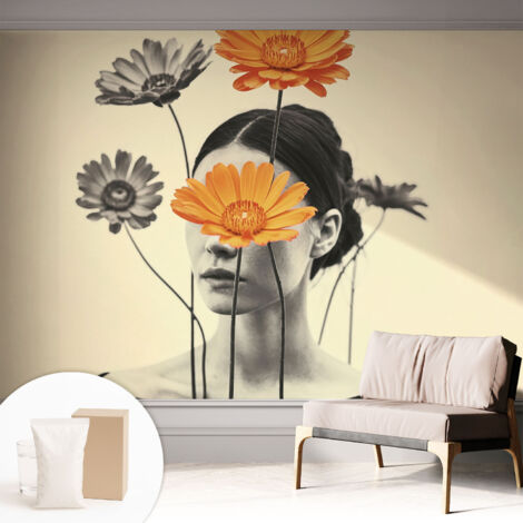 Fototapete Vliestapete mit Kleber - modern Wohnzimmer - Wanddekoration - einfach anzubringen Surrealistische Vision 312x219 cm