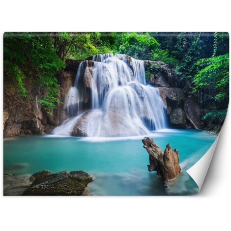 Fototapete, Wasserfall in den Tropen – 250x175