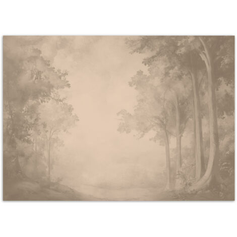Fototapete Weg durch den Wald 100x70 cm