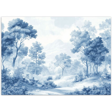 Fototapete Weg durch den Wald 350x245 cm