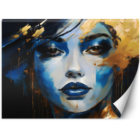 Fototapete Weiblicher Glamour Abstraktion 150x105 cm