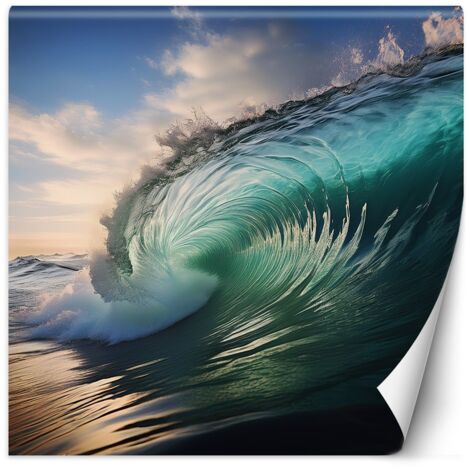 Fototapete Welle Meer Wasser Natur 100x100 cm