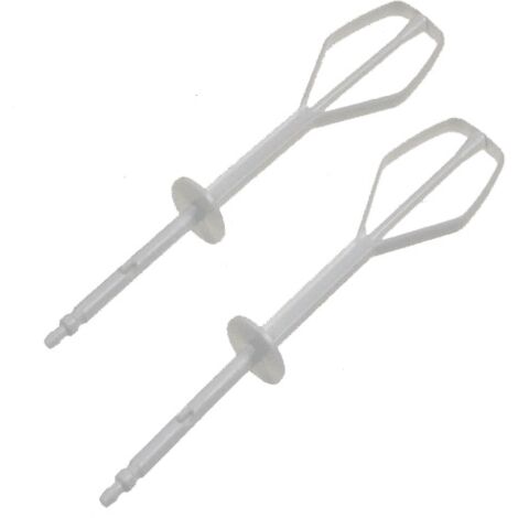 Fouet à émulsion plastique X2 – Compatible Moulinex – Pour modèles ABM11A30, HM2501B1/6WA – Mélange efficace pour textures parfaites